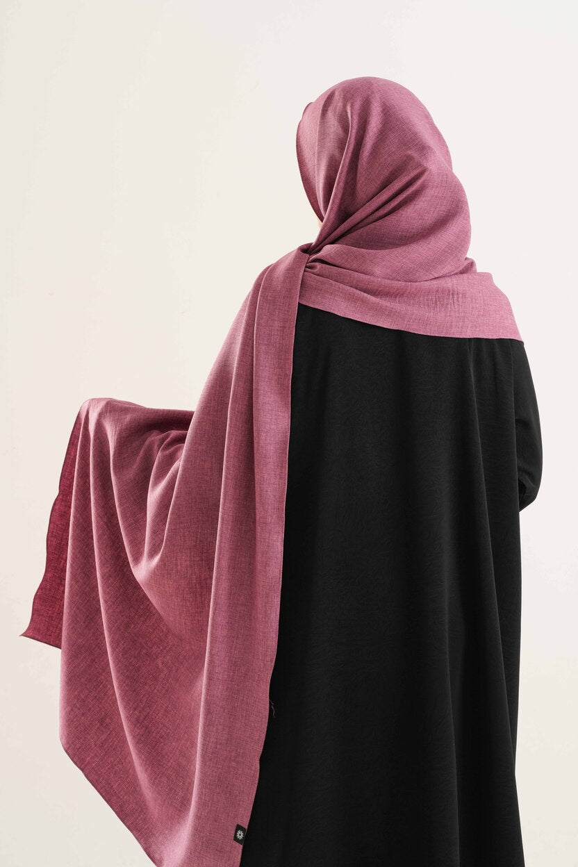 Pink Cotton Hijab