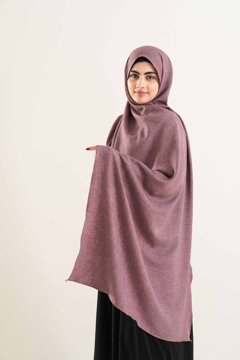 Dusty Pink Cotton Hijab