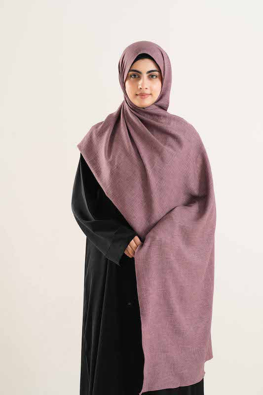 Dusky Pink Cotton Hijab