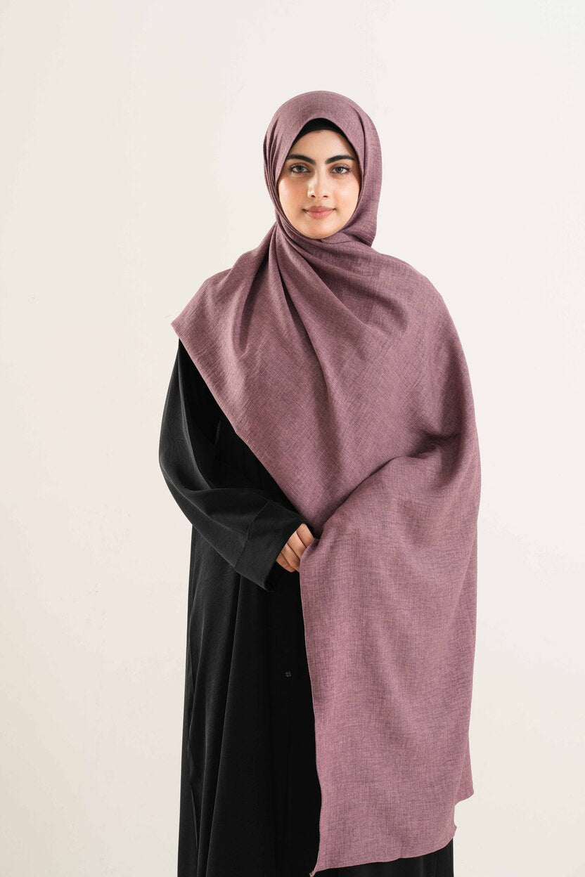 Dusty Pink Cotton Hijab