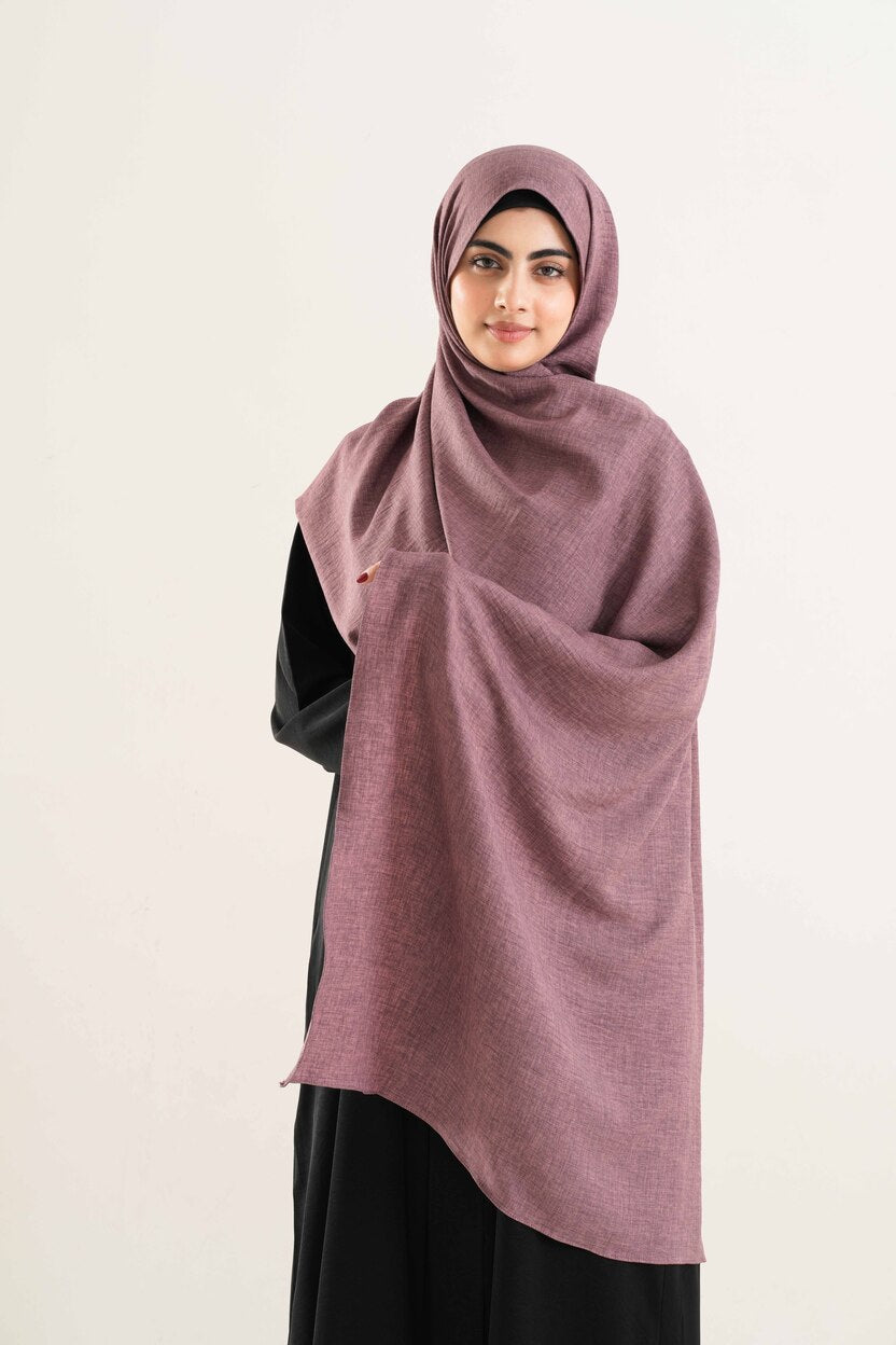 Dusty Pink Cotton Hijab