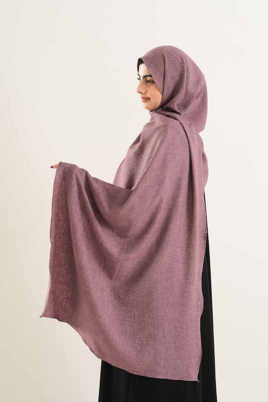 Dusky Pink Cotton Hijab