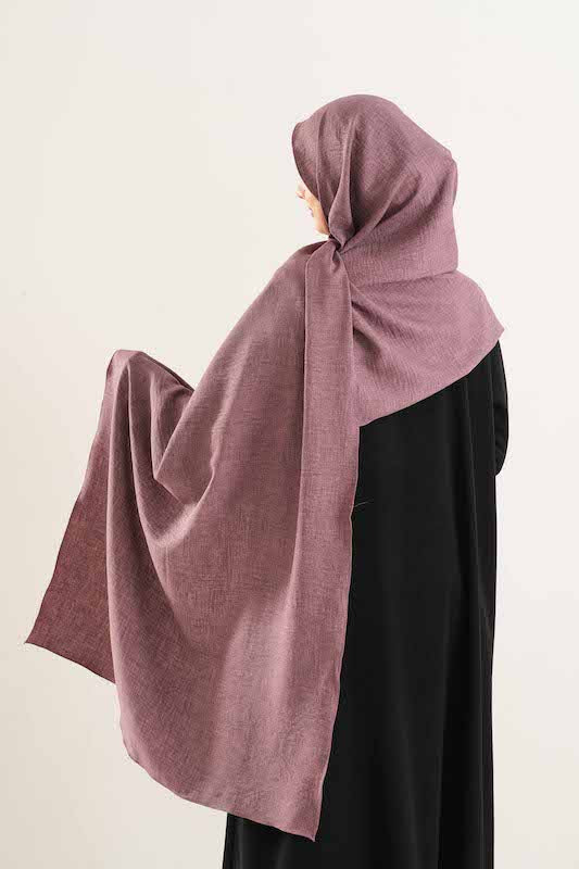 Dusky Pink Cotton Hijab
