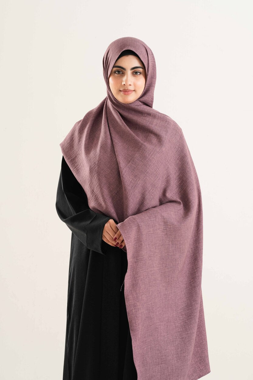 Dusty Pink Cotton Hijab