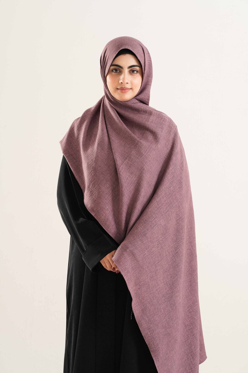 Dusty Pink Cotton Hijab