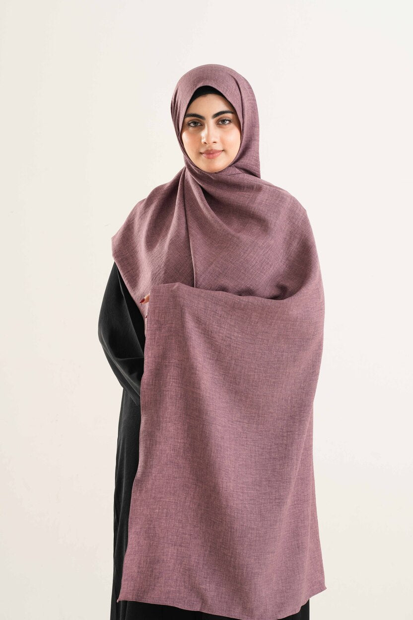 Dusty Pink Cotton Hijab