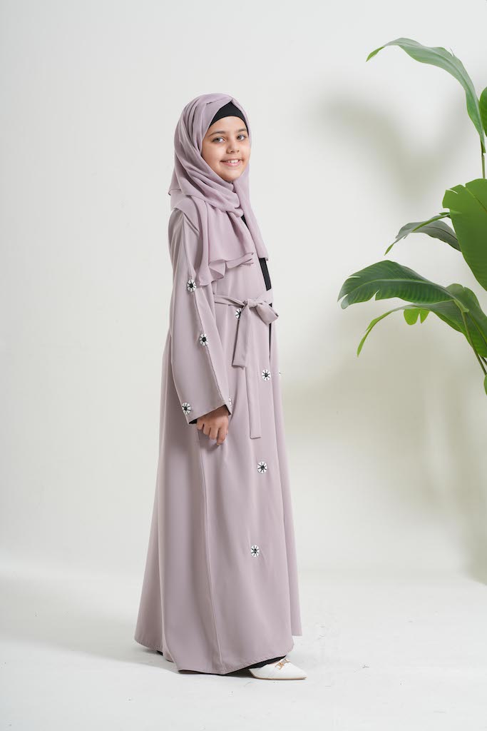 Petal Dust Kids Abaya