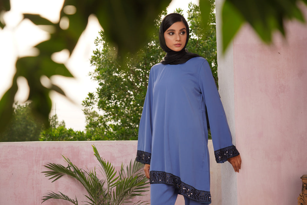 Elegant Sequined Set