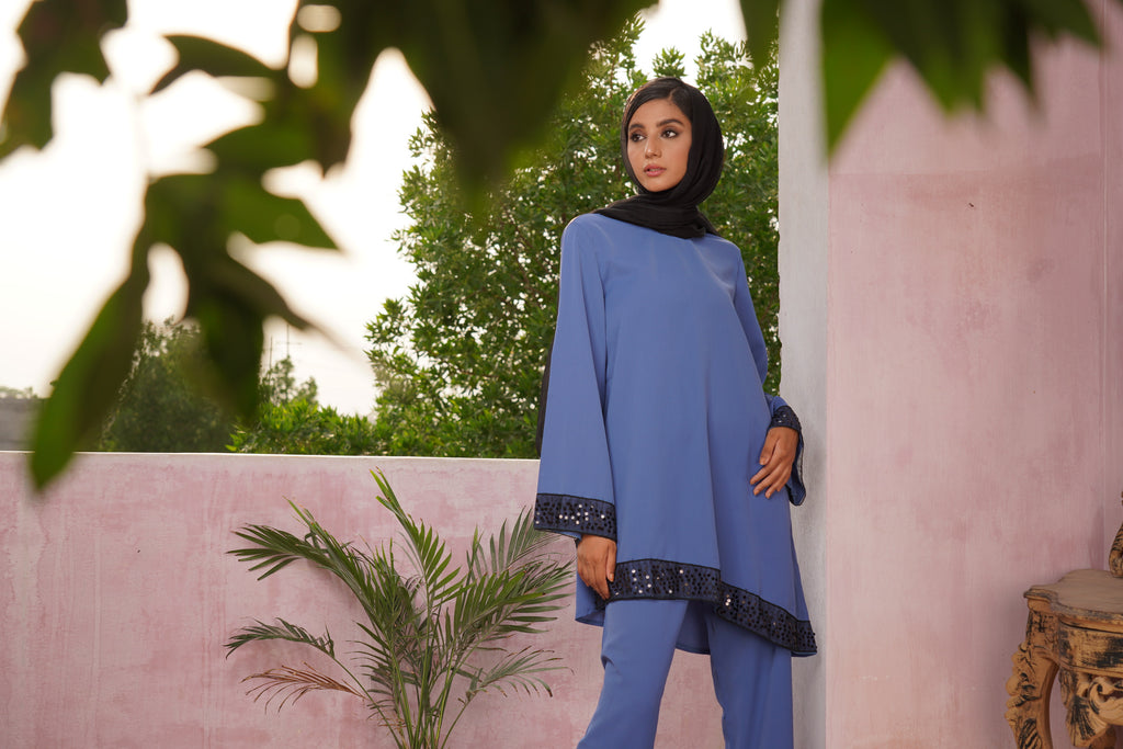 Elegant Sequined Set