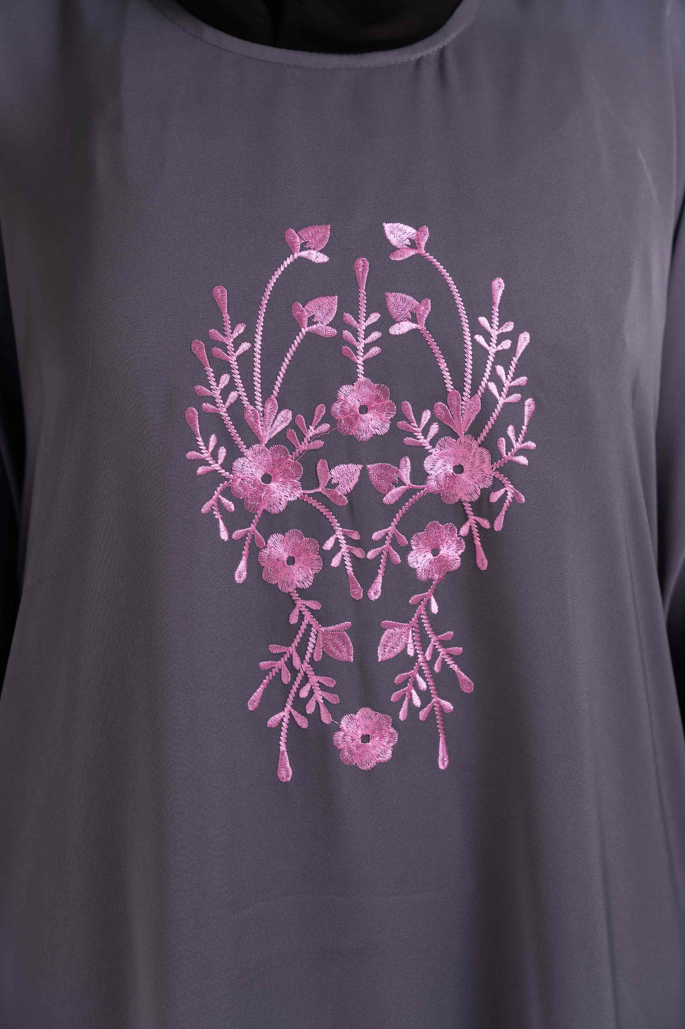 Blush Horizon Batwing Abaya Size 58