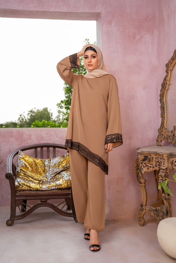 Elegant Sequined Set
