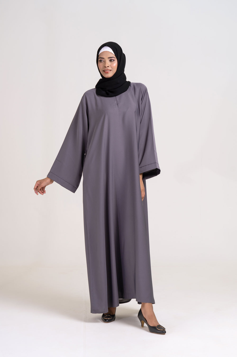 Slate Serenity Abaya Size 58