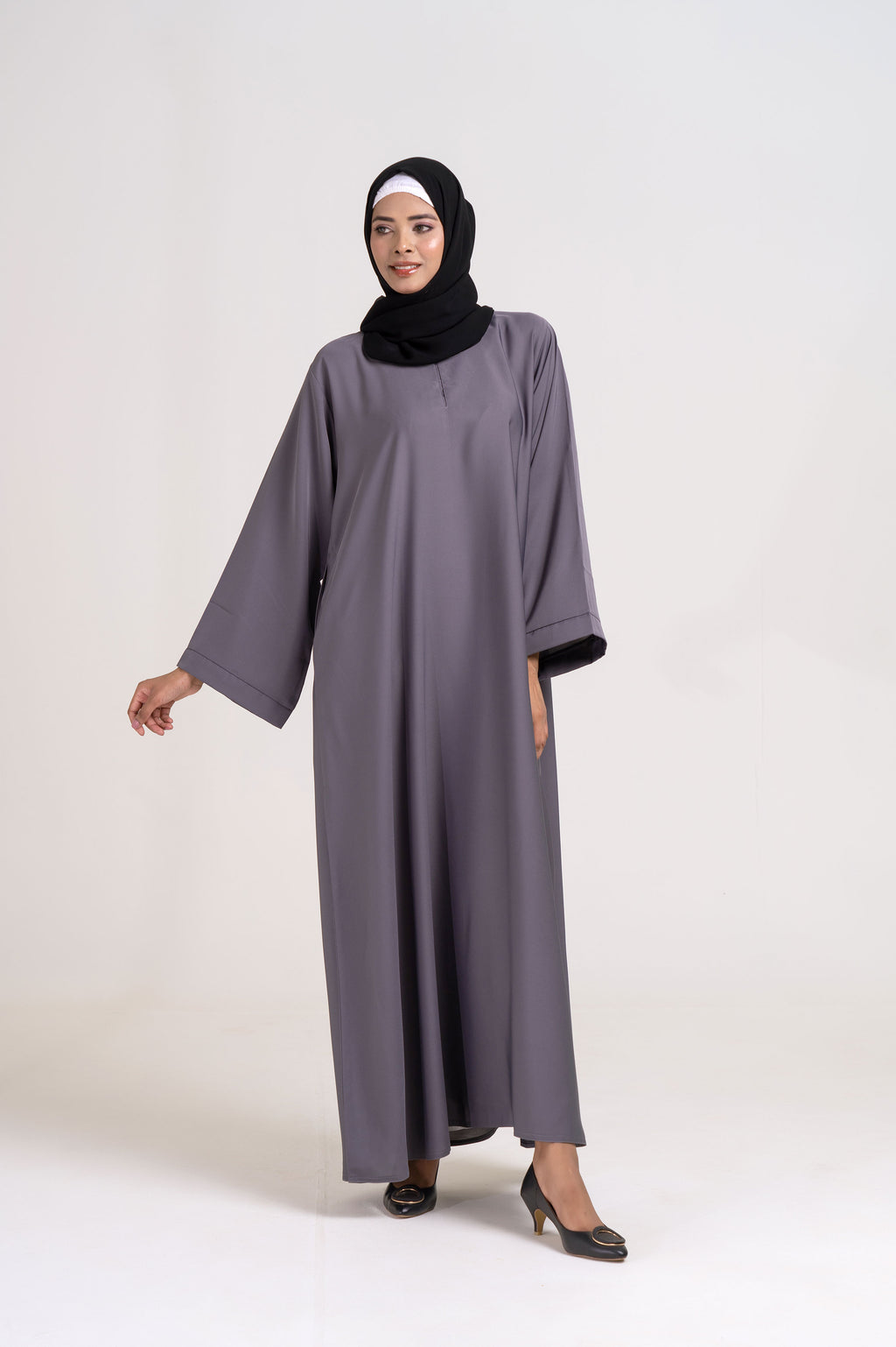 Slate Serenity Abaya Size 58