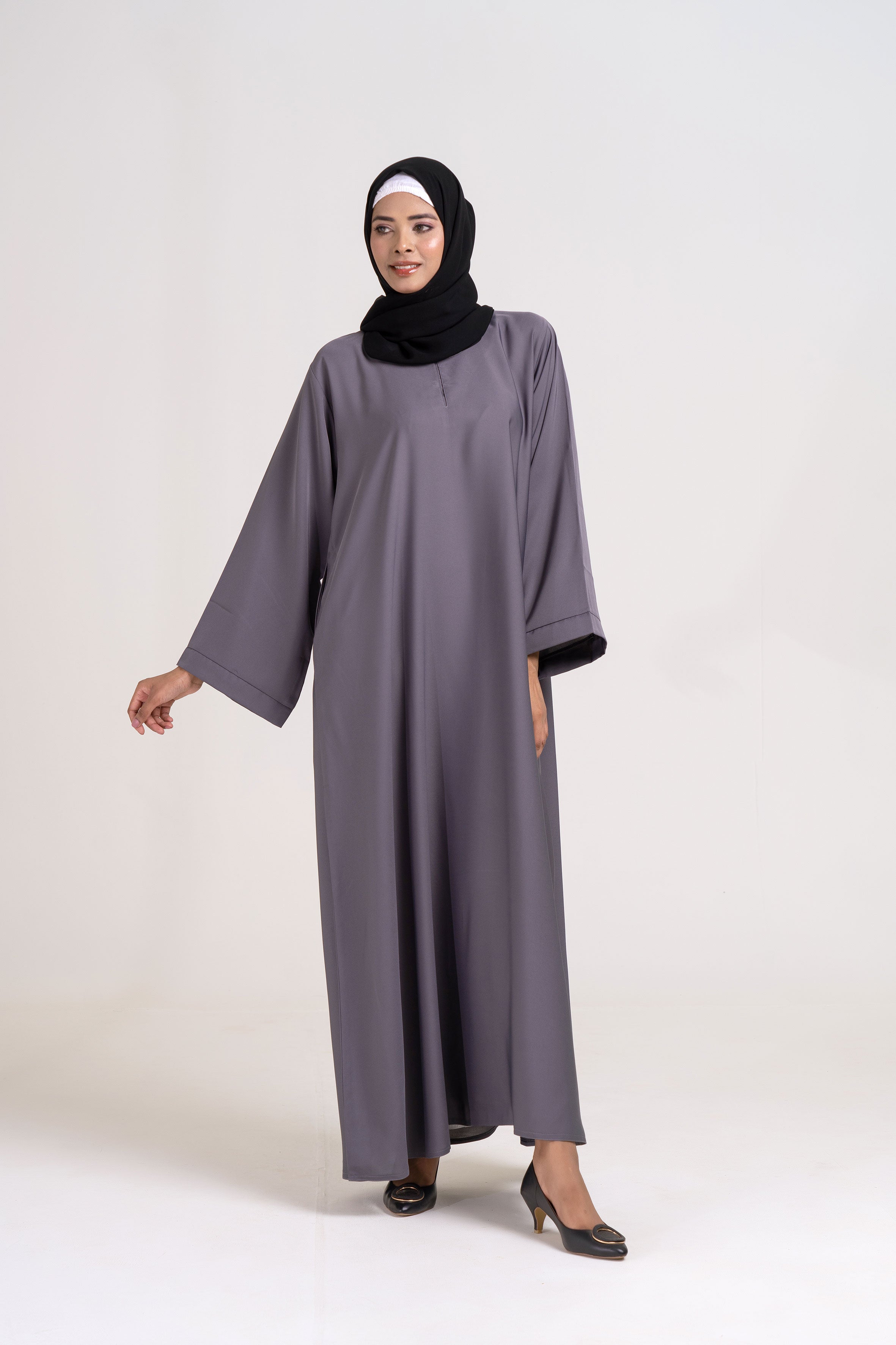 Slate Serenity Abaya Size 58
