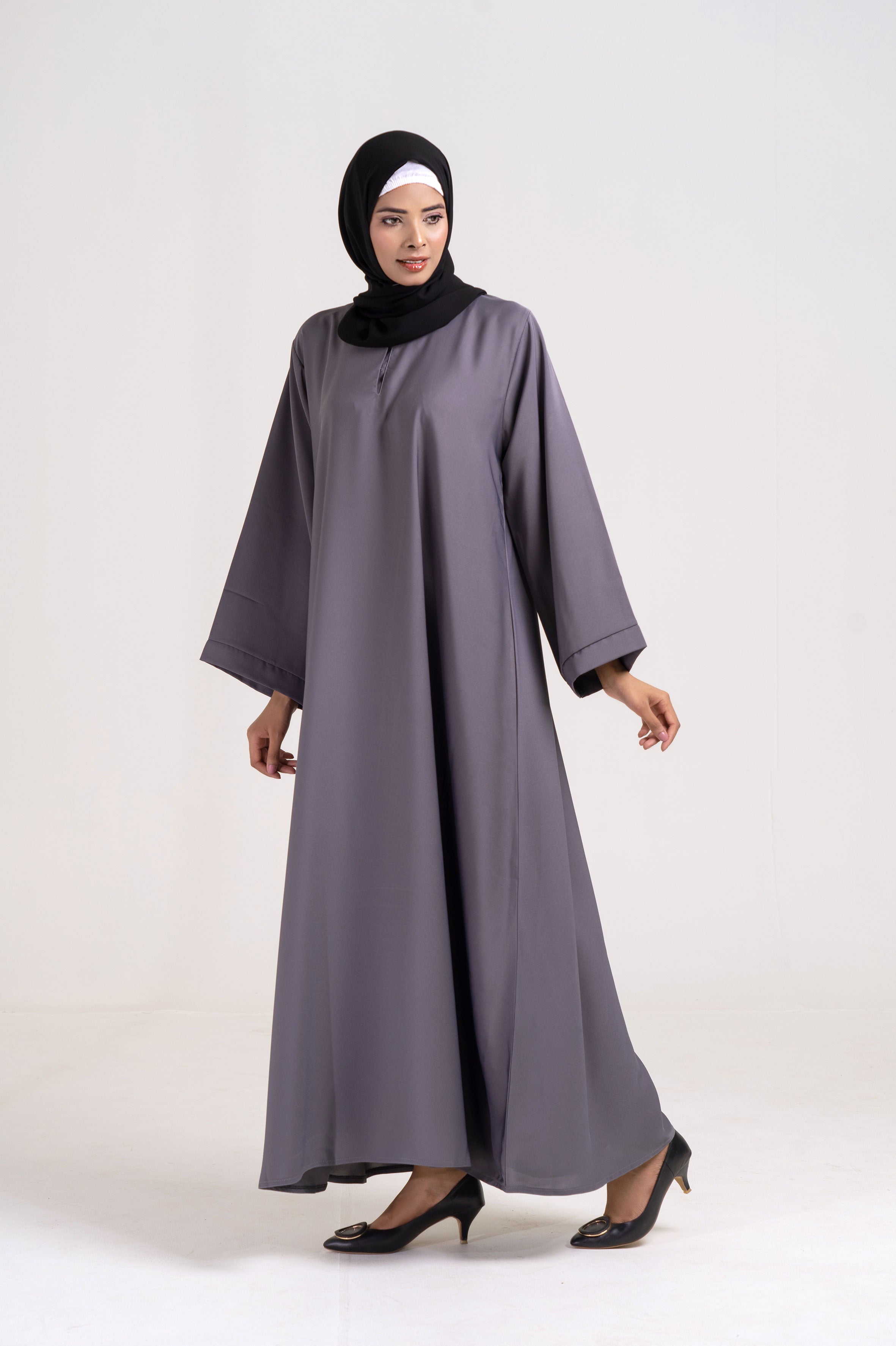 Slate Serenity Abaya Size 56