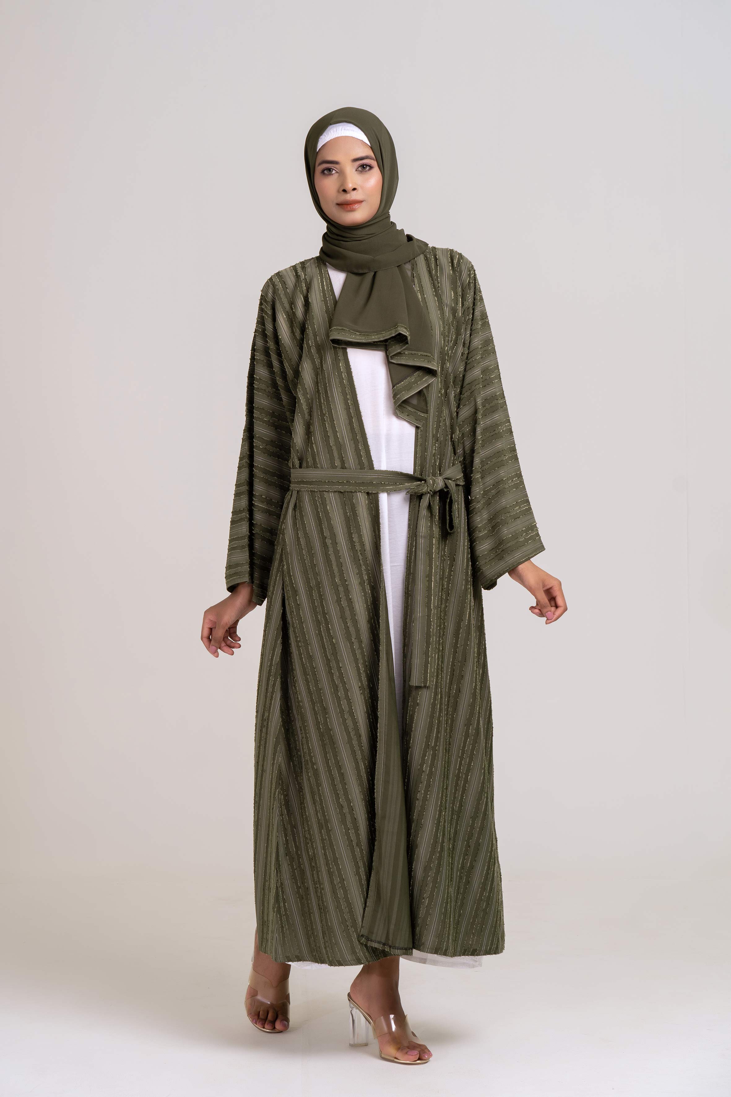 Olive Serenity Abaya  