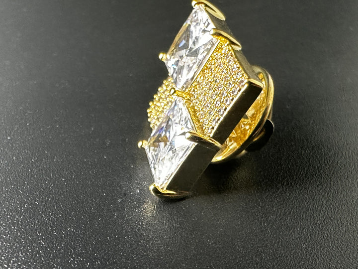 Gold and Diamond Brooch