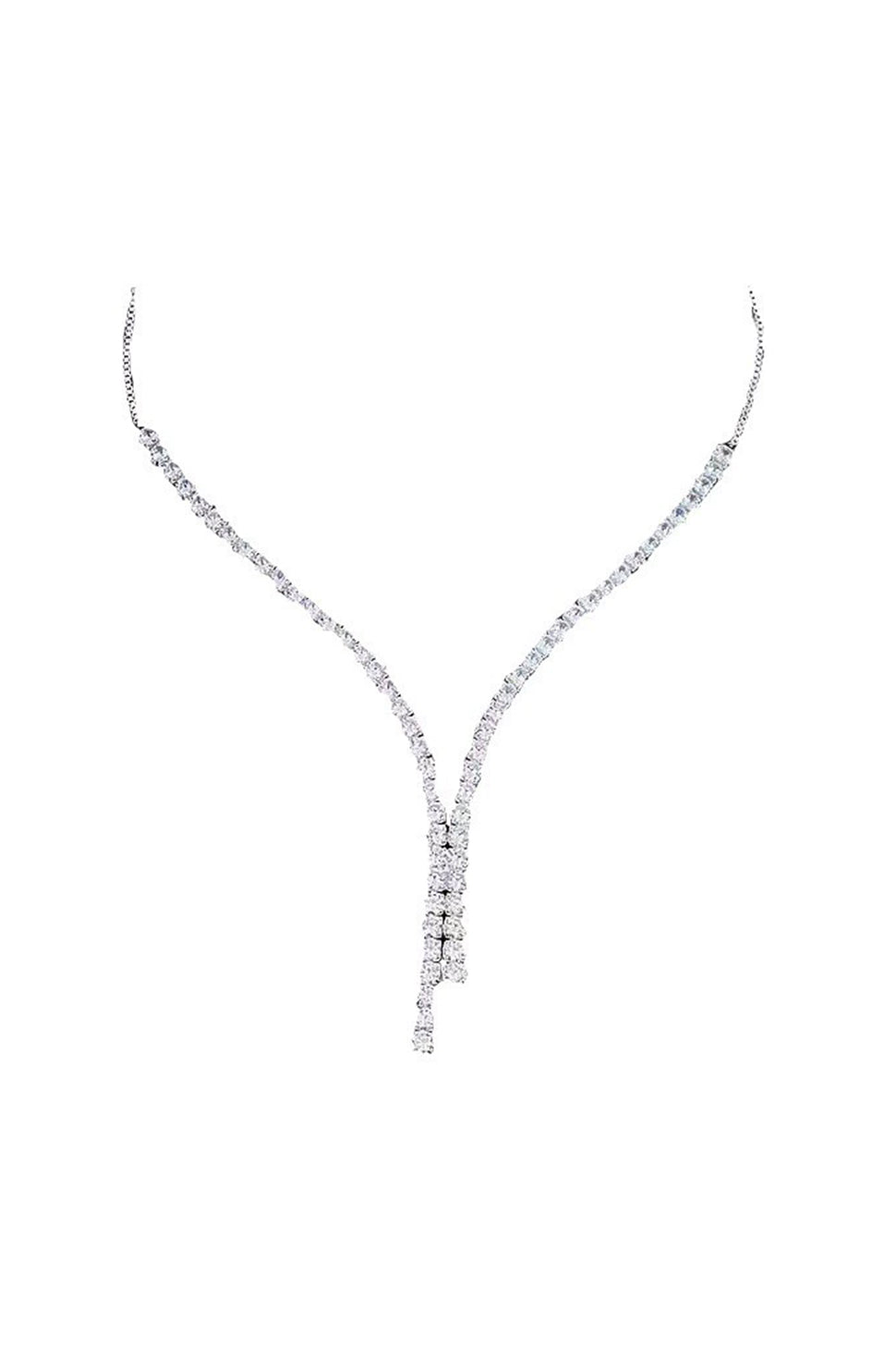 Crystal Necklace & Earrings Set  