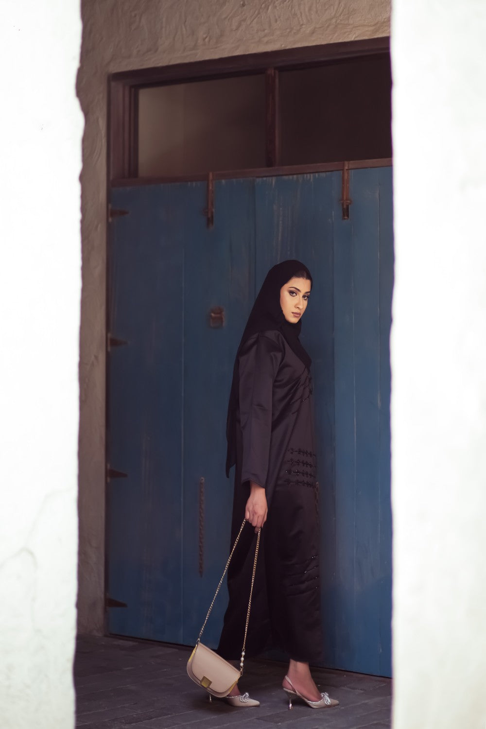 Indonesian Silk Satin Abaya Size 54