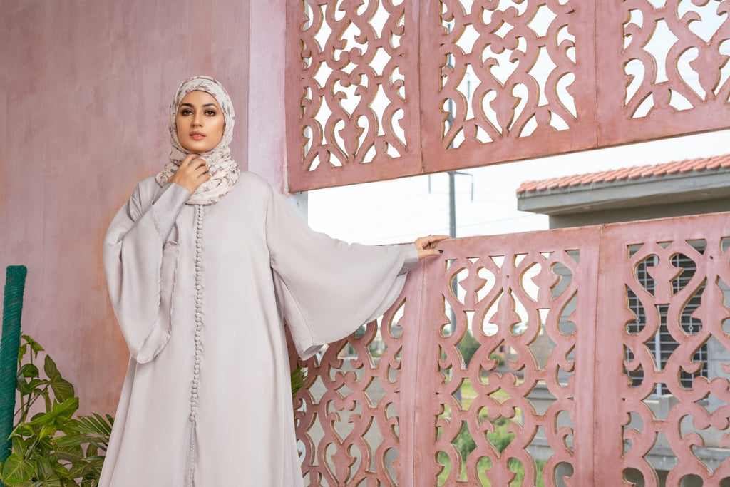 Ivory Buttoned Dress  