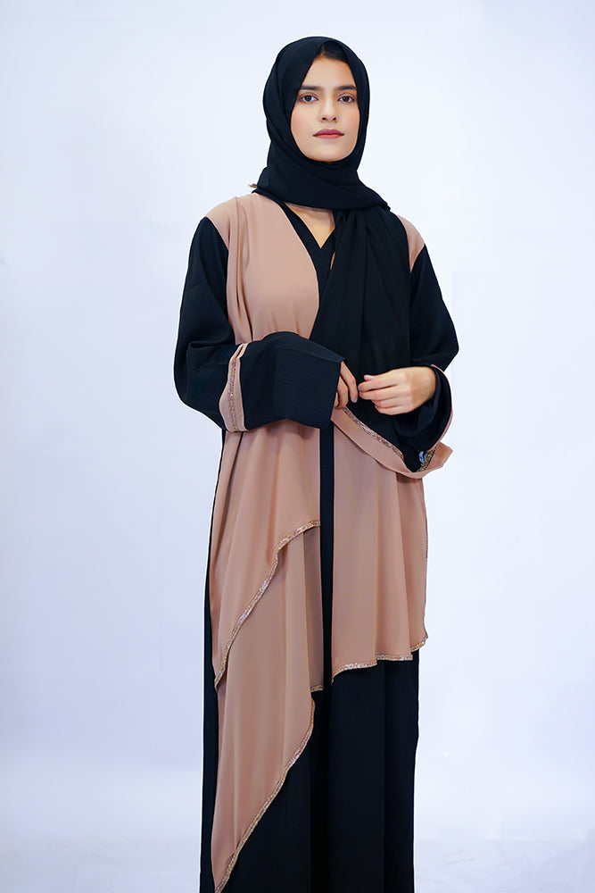 Juzah-Abaya,Black-Abaya,Brown-Abaya