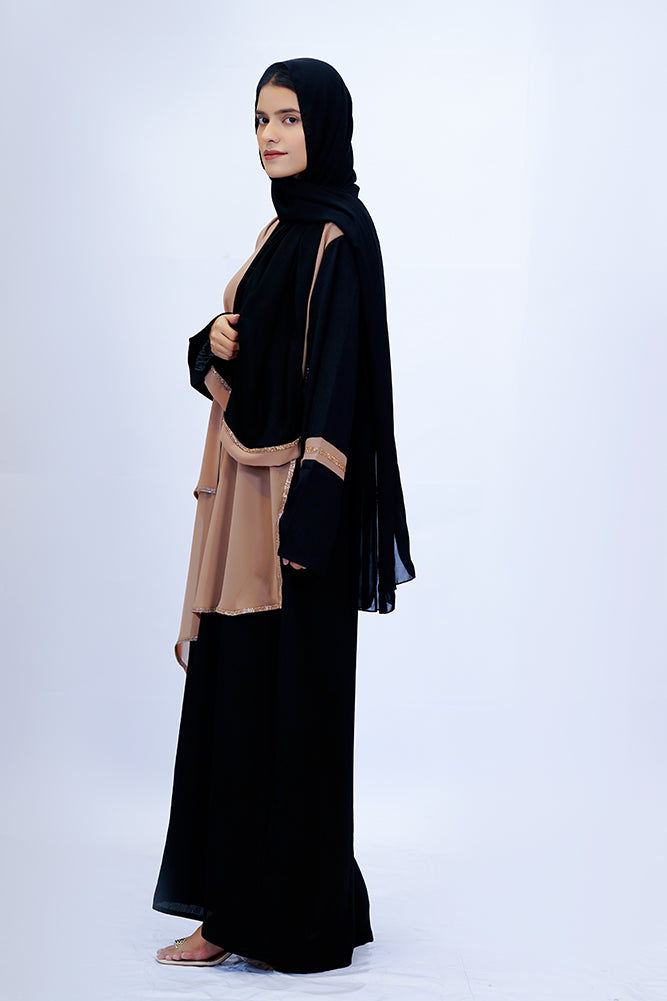 Juzah-Abaya,Black-Abaya,Brown-Abaya