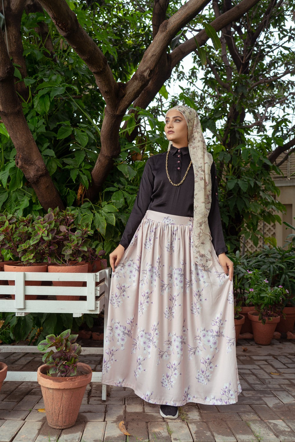 Light Pink Casual Skirt Size M