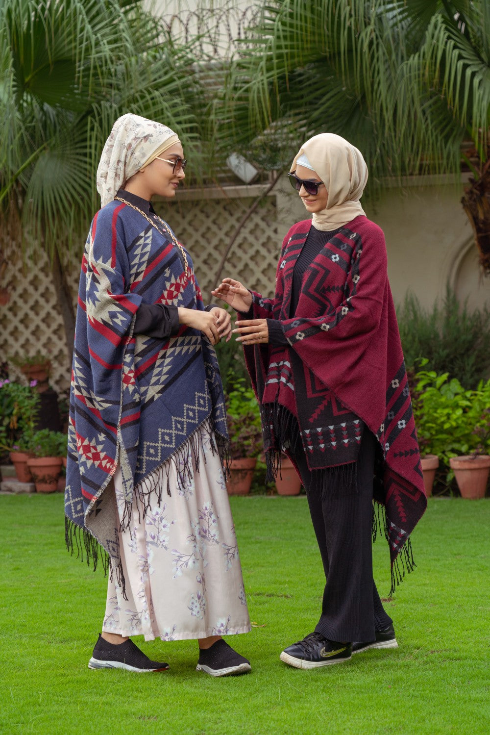 Elysian Cascade Modest Poncho  