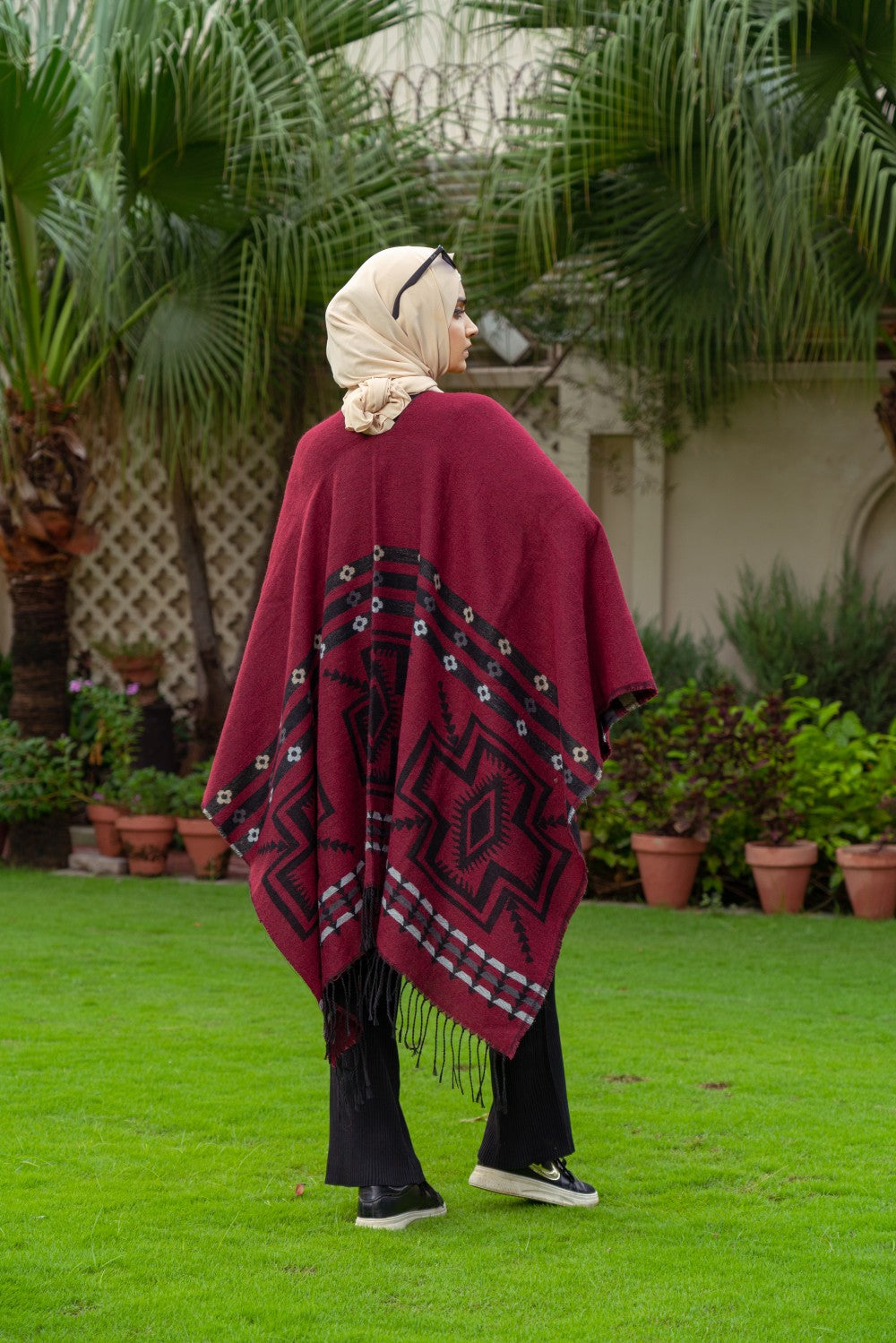 Elysian Cascade Modest Poncho  