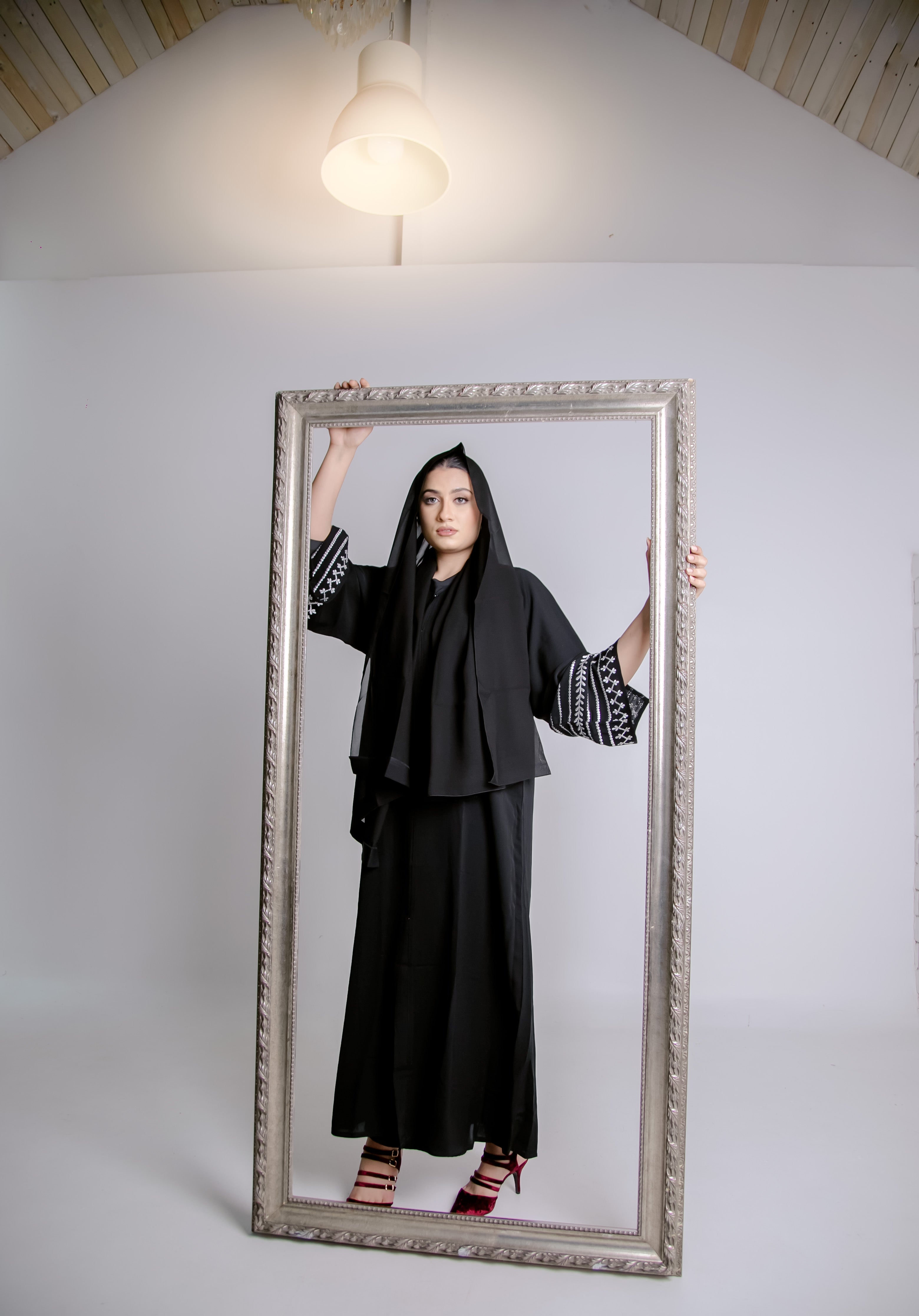 Midnight Elegance Occassion Abaya Size 50