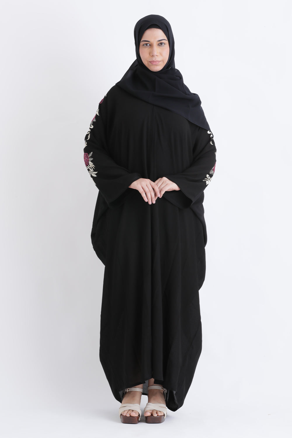 Modern Haya Beaded Kaftan Abaya Size 54