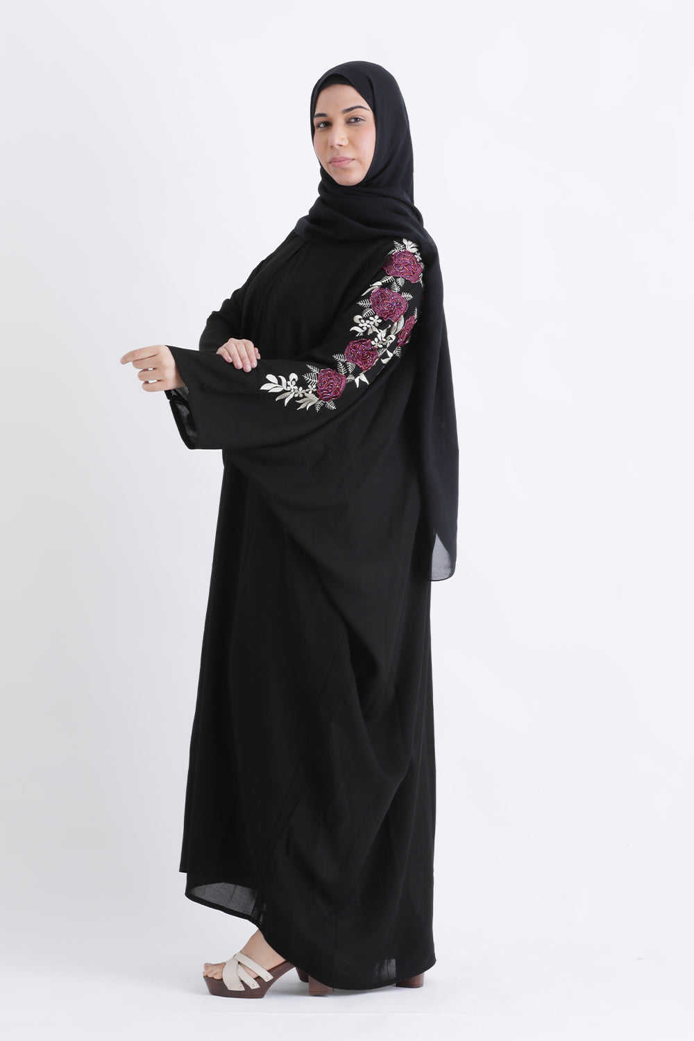 Modern Haya Beaded Kaftan Abaya Size 58