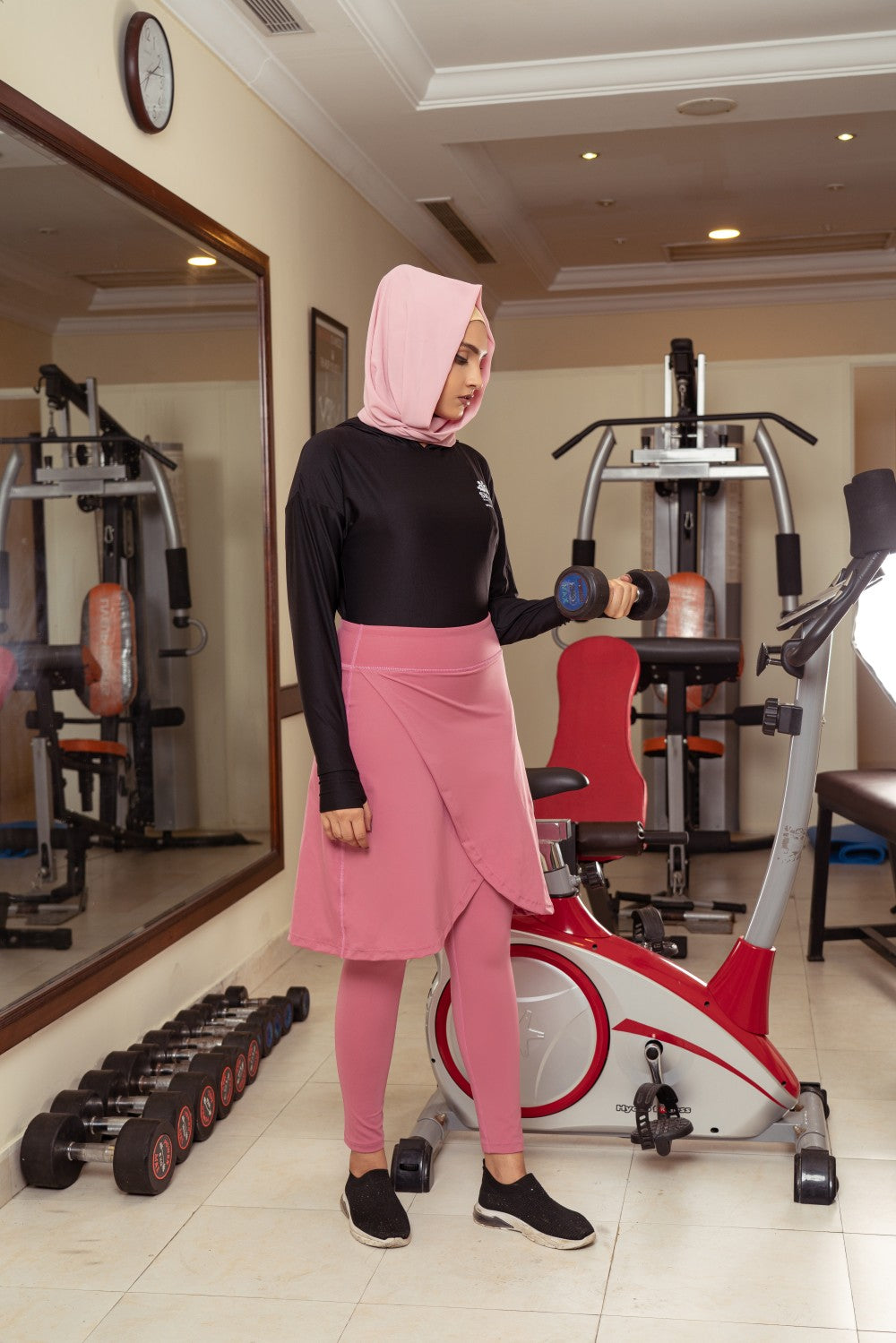 Modest Gym Skirt,stylish skirt,comfortable skirt,modest sports wear,smamz sports wear