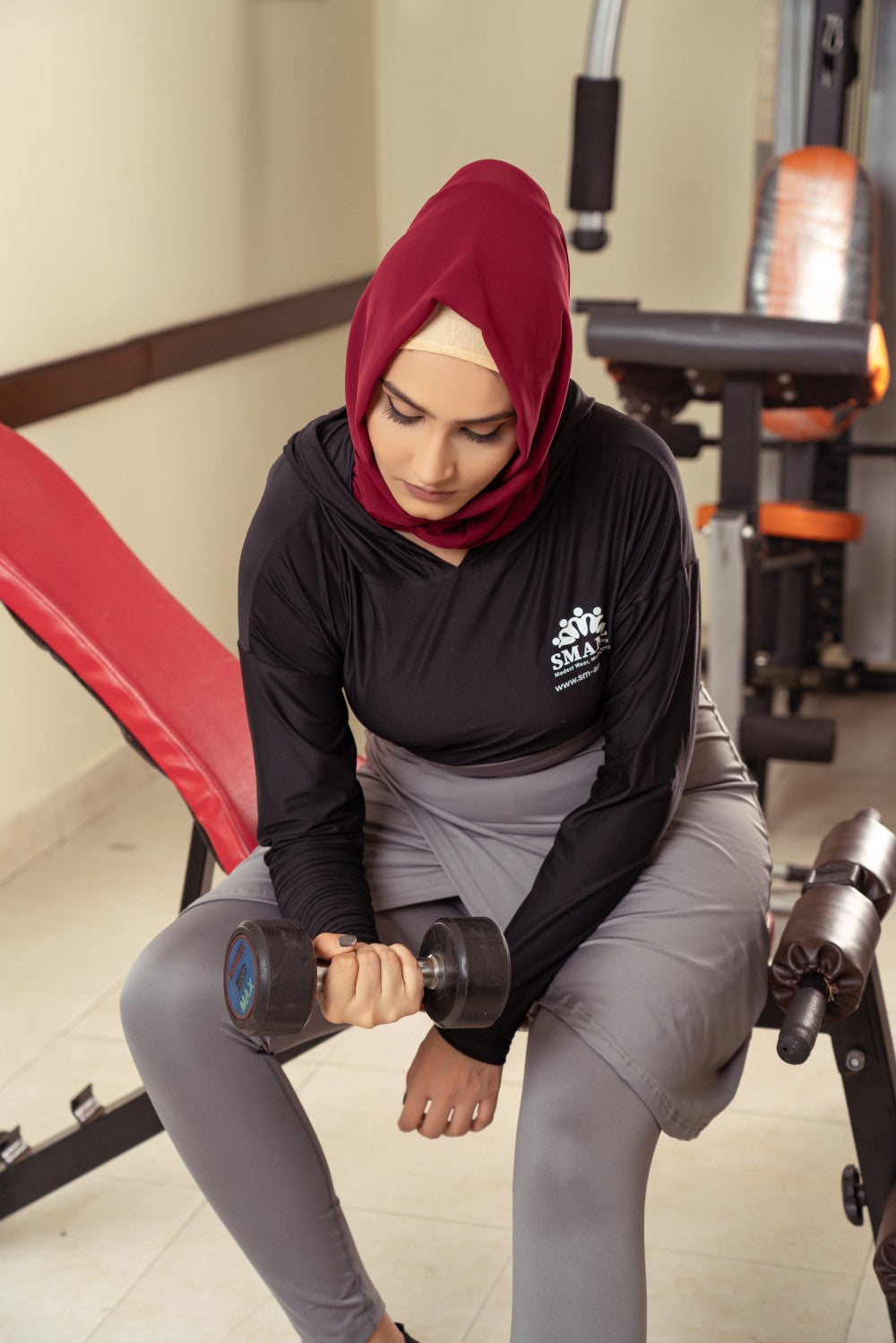 Modest Gym Skirt,stylish skirt,comfortable skirt,modest sports wear,smamz sports wear