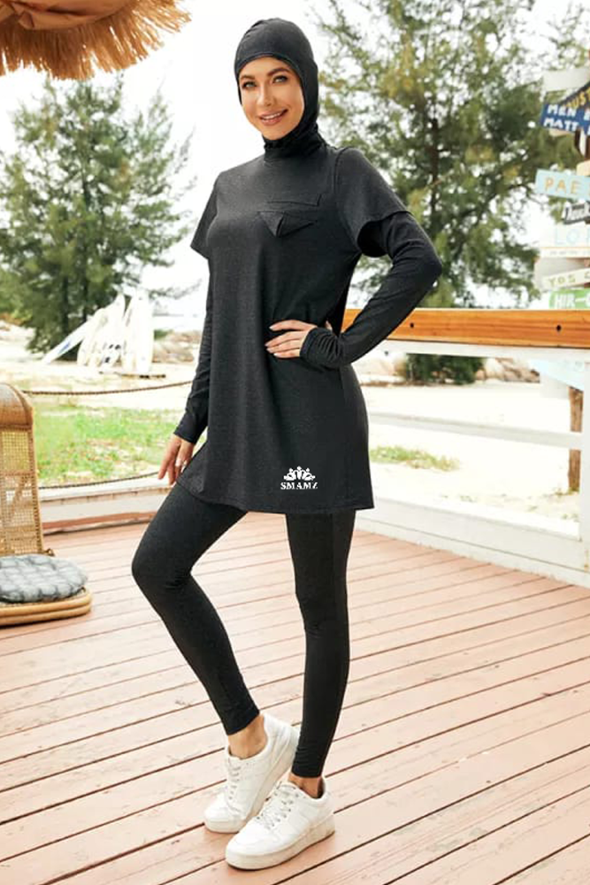 Modest Gym Wear Set Size XXL