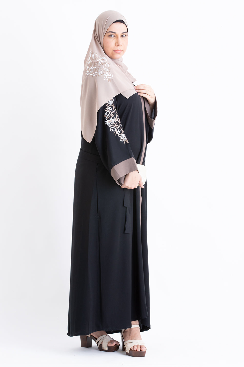 New Eaqiq Embroidered Abaya  