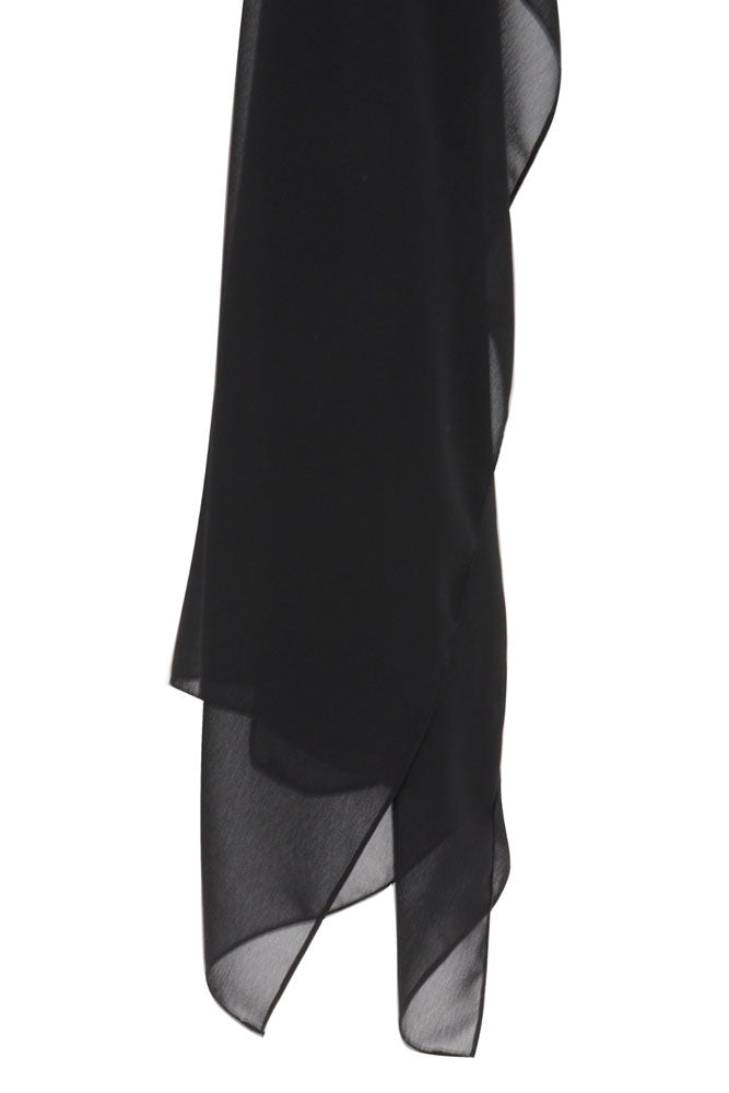 Premium Opaque Chiffon Color Brown