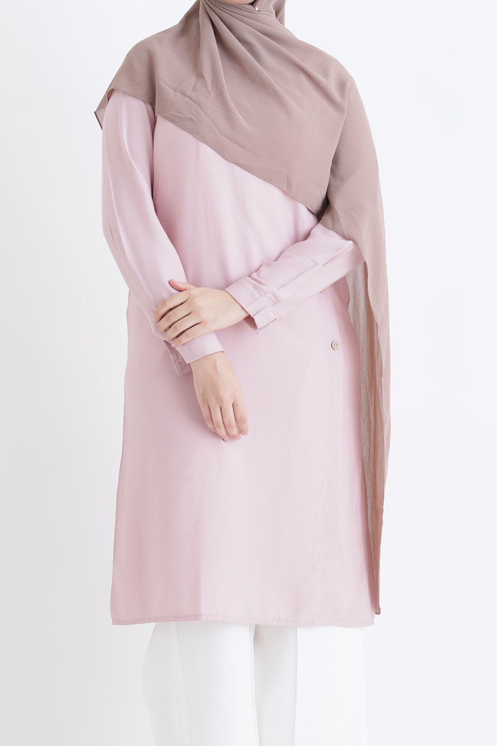 Rose Mist Ensemble Dress  
