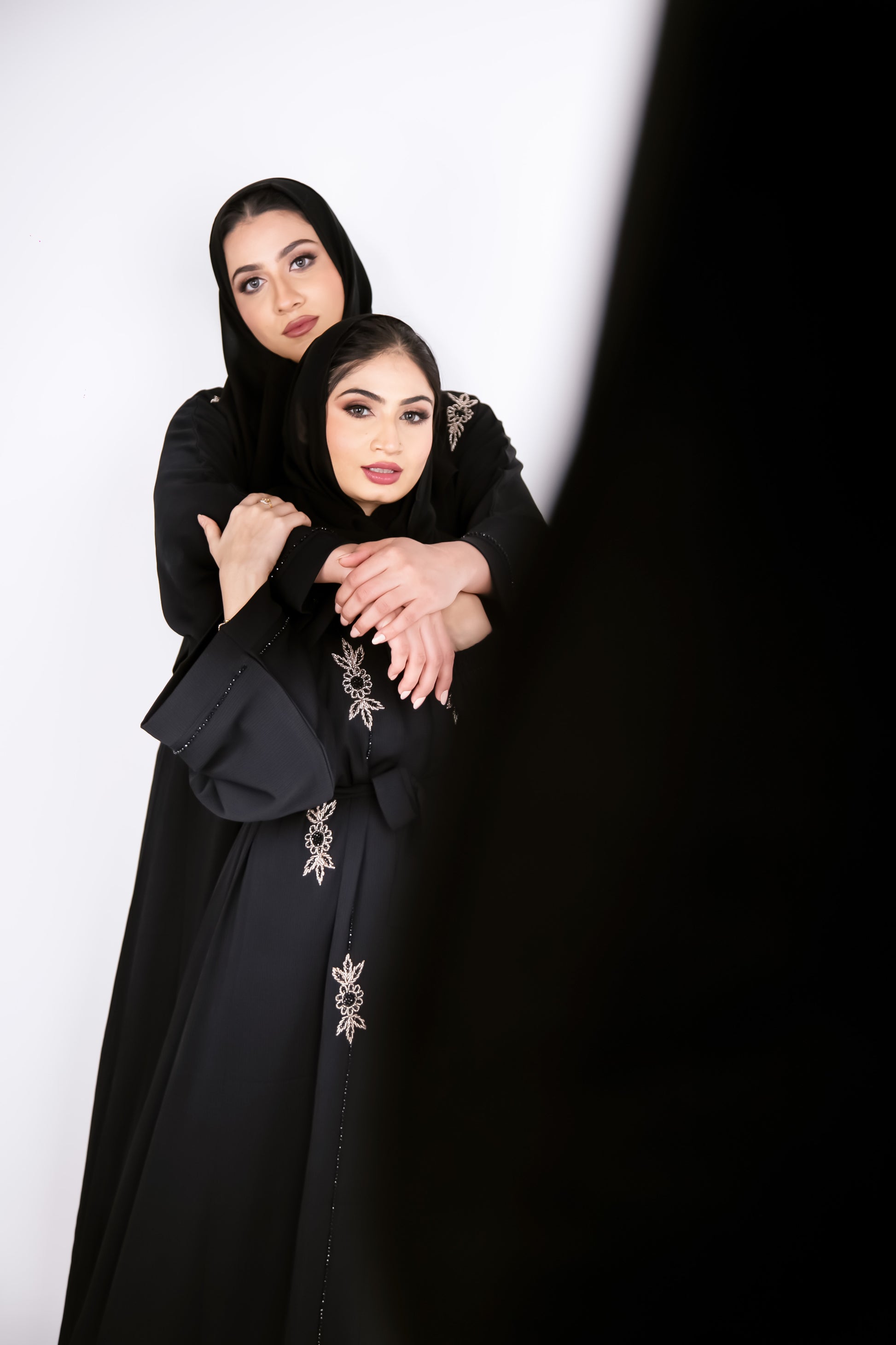 Royal abaya,occasion abaya,black gold beadwork,stylish abaya,modest wear abaya,smamz abayas, smamz occasion abaya, smamz modest wear