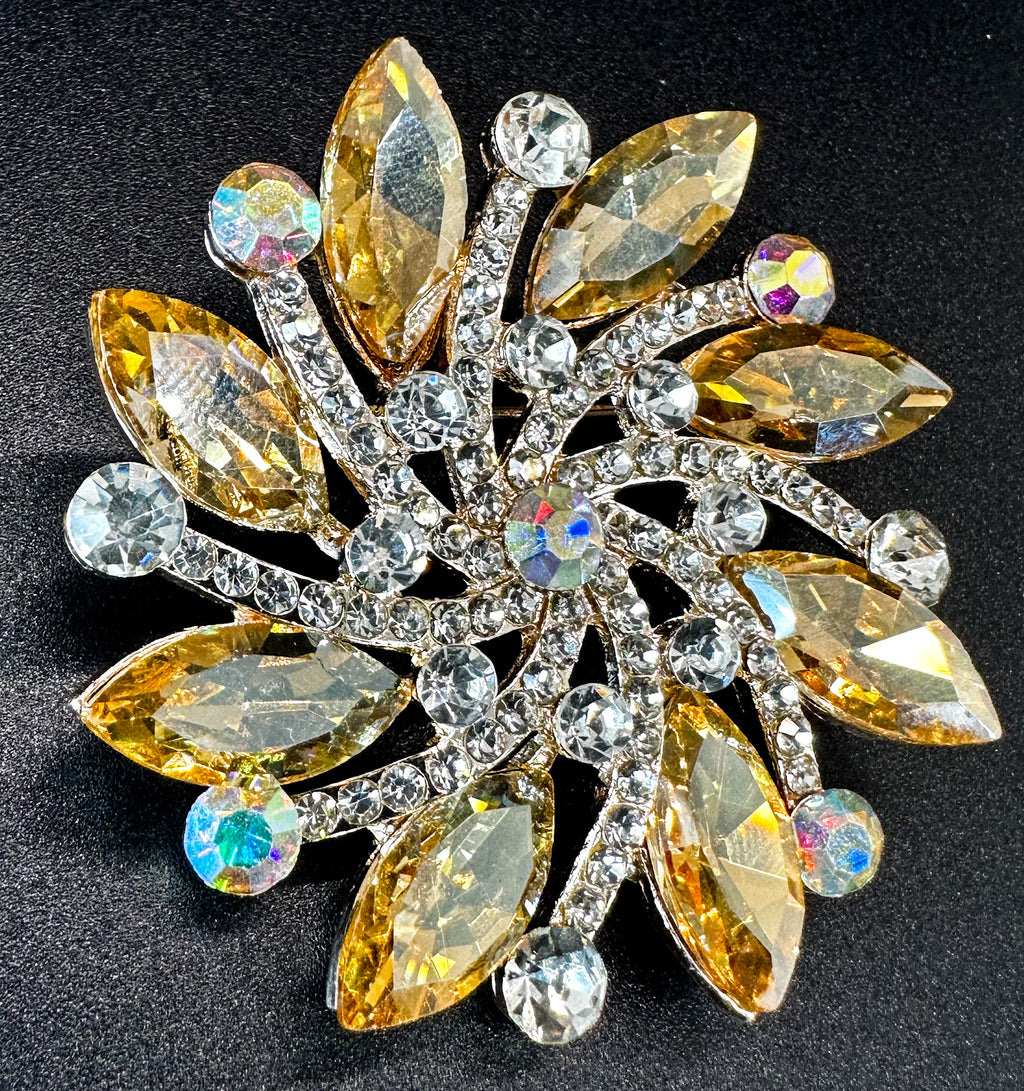 Sculpted Serenity Brooch  