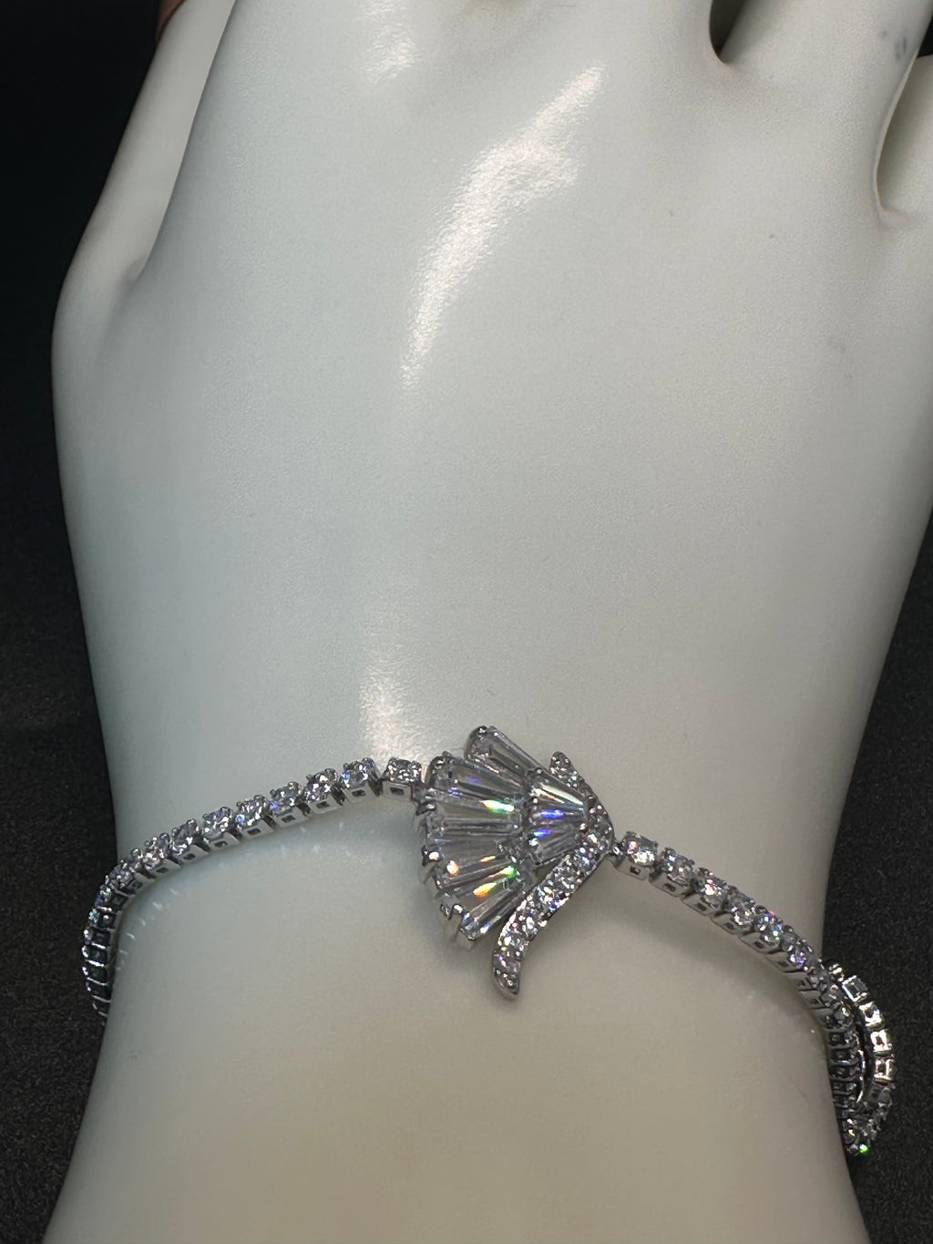 Silver Bloom Bracelet  