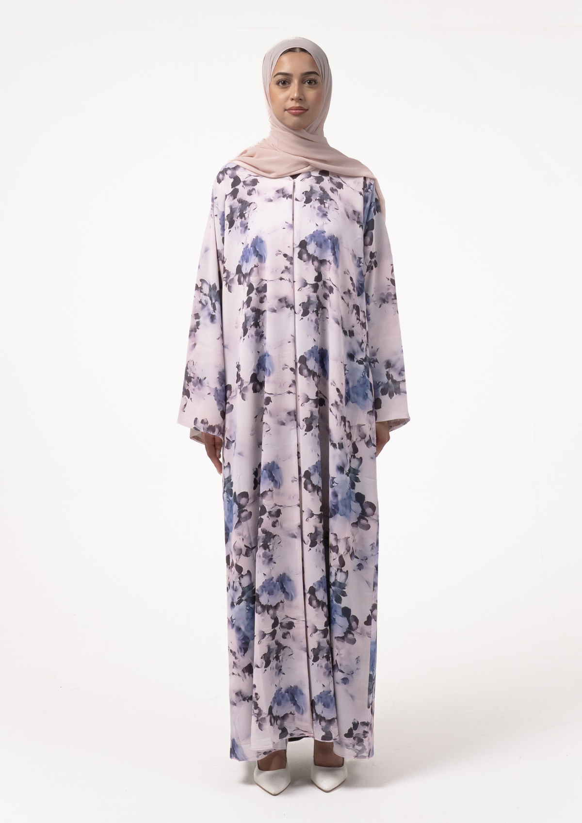 Lavender Bloom Abaya