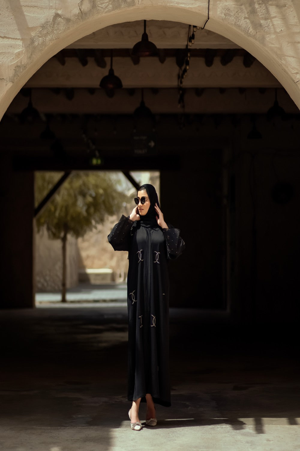 Black Zarina Abaya Size 58