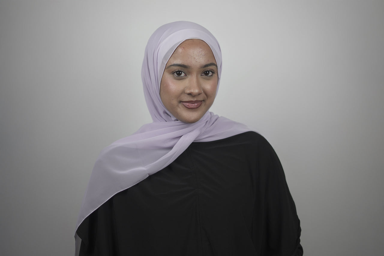 Lavender New Chiffon Hijab