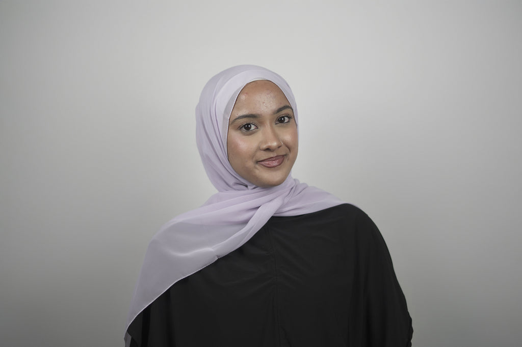 Lavender New Chiffon Hijab