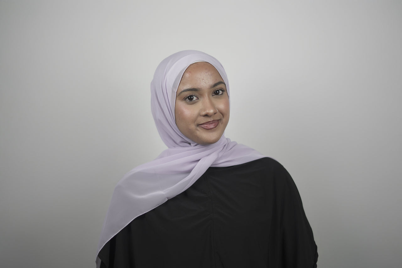 Lavender New Chiffon Hijab