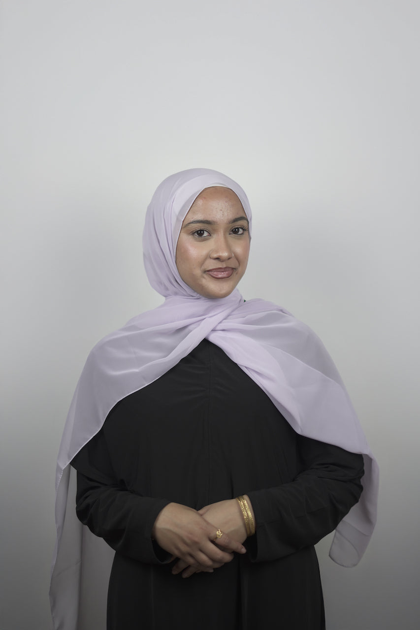 Lavender New Chiffon Hijab