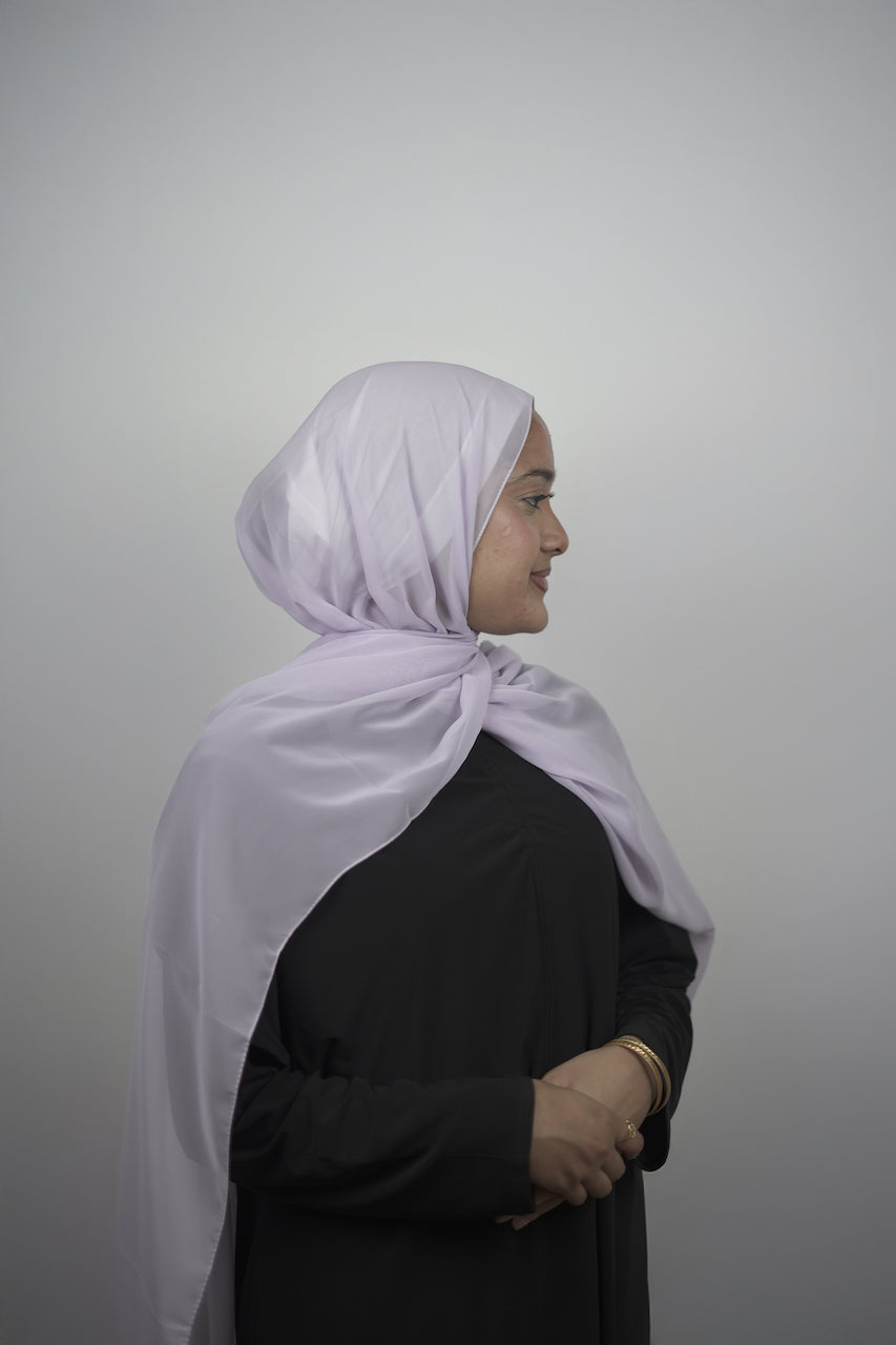 Lavender New Chiffon Hijab