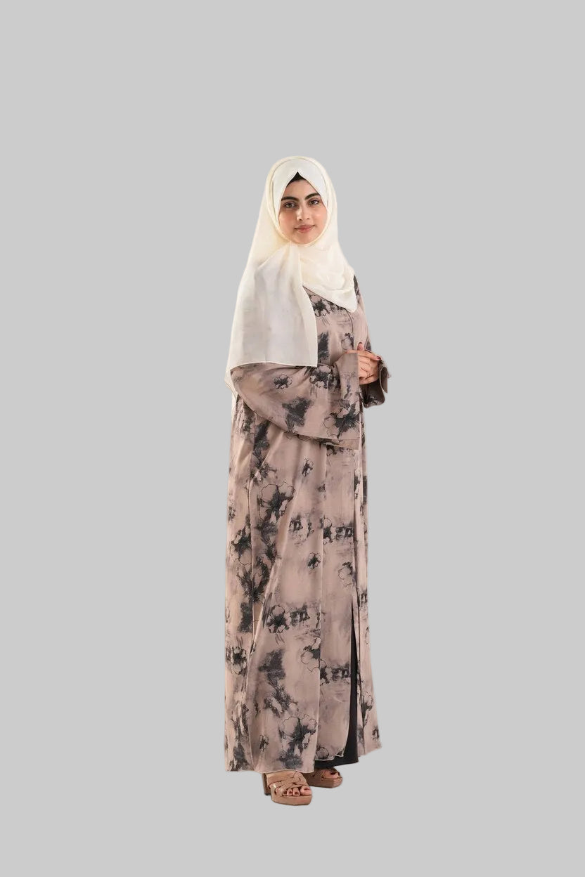 Layla Ivory Abaya