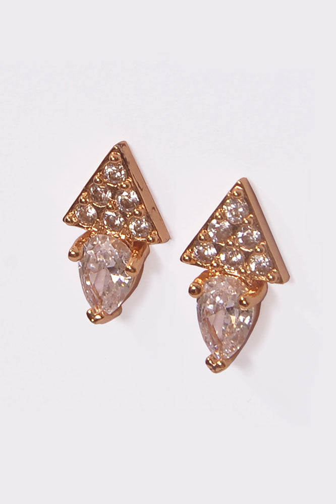 Diamond Star Stud Earrings